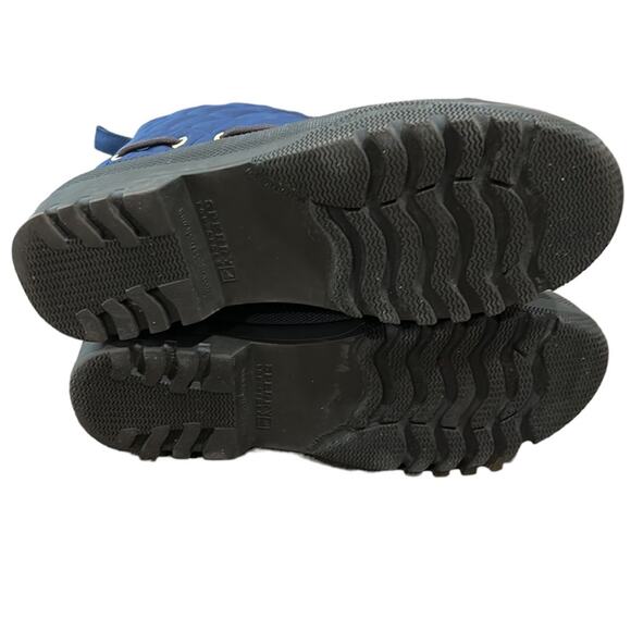 Sperry Top-Sider Women's Gosling Duck Boot, Navy/Brown women’s size 8 - Picture 10 of 11